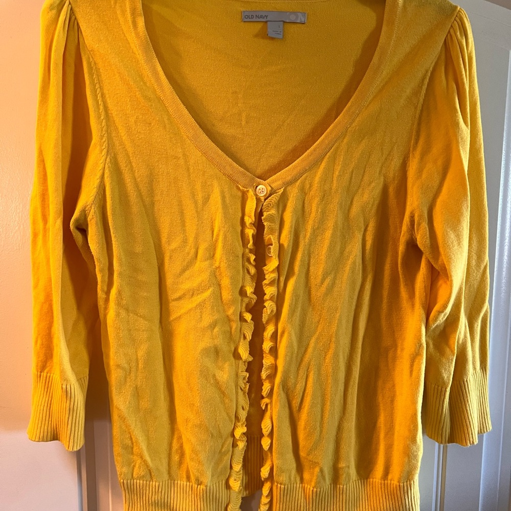 3/4 sleeve cardigan